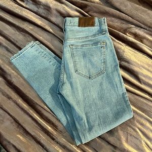 Madewell 9 Inch Rise Skinny Jeans